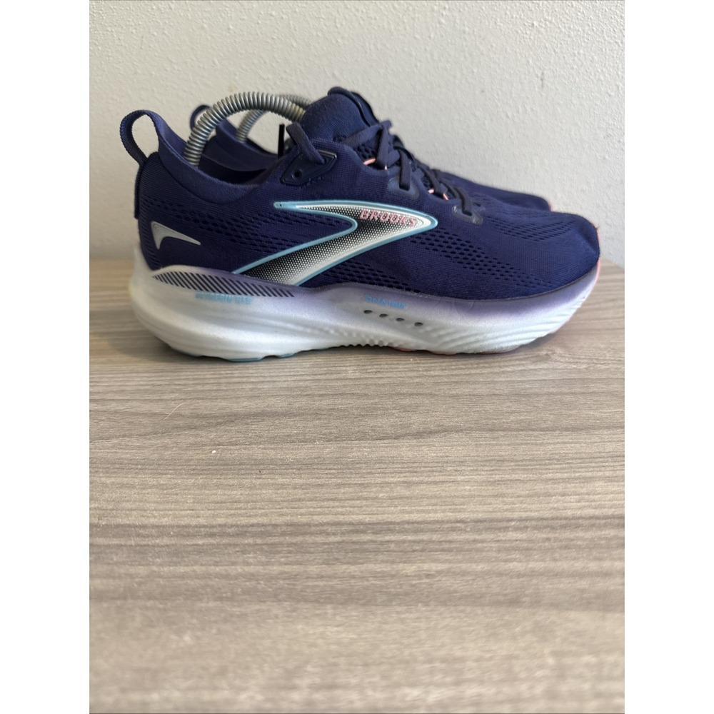 Brooks Glycerin GTS 22 Womens Size 10 Shoes Ribbon Peacoat Dianthus 1204351B429